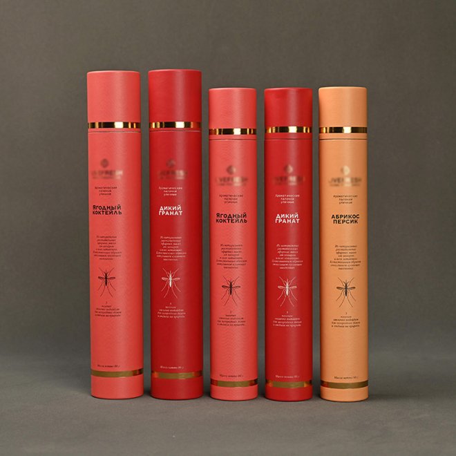 Custom Printed Cardboard Tubes for Incense Sticks Packaging 