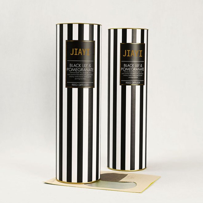 Custom Paper Tubes with Tin Lid for Wine & Rum Bottle