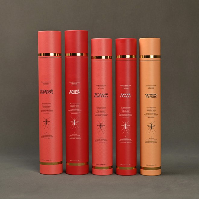 Custom Printed Cardboard Tubes for Incense Sticks Packaging 