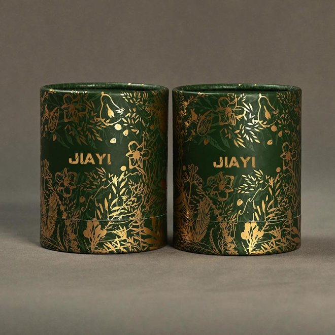 Hot Stamping Paper Tubes for Candle & Perfume