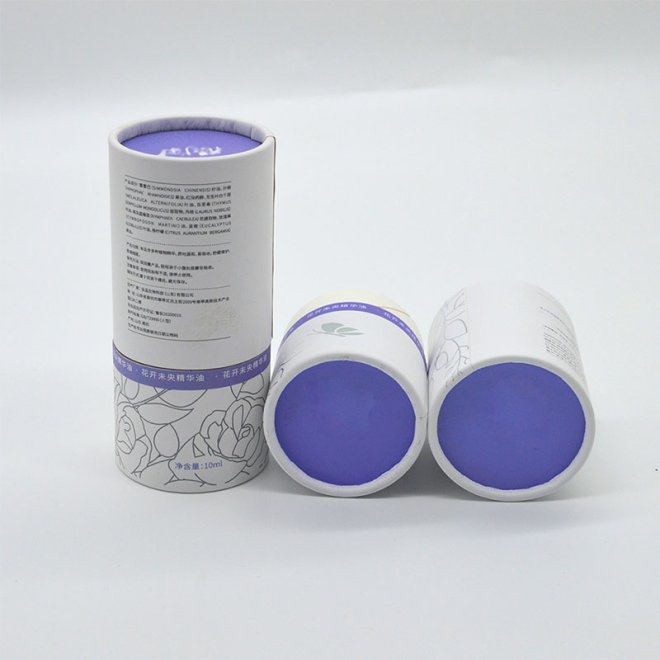 Customizable Paper Tubes for Essential Oil & CBD Oil