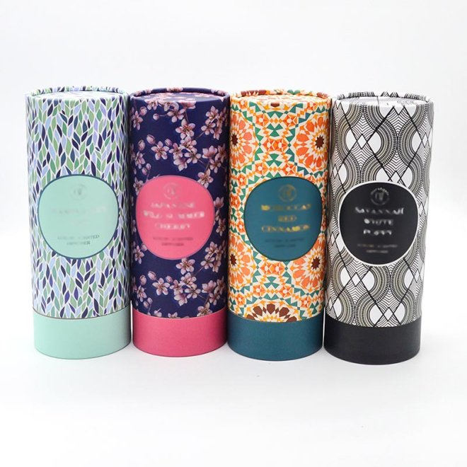 Custom Printed Cardboard Tubes for Incense Sticks Packaging 