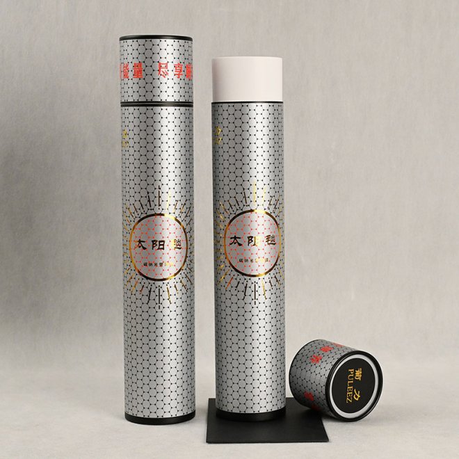 Silver Stamping Paper Tubes for Pencil & Certificate