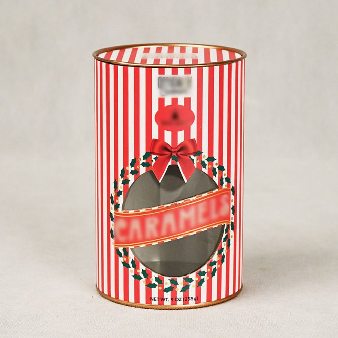 Food Grade Paper Cans with Clear Window for Sweets