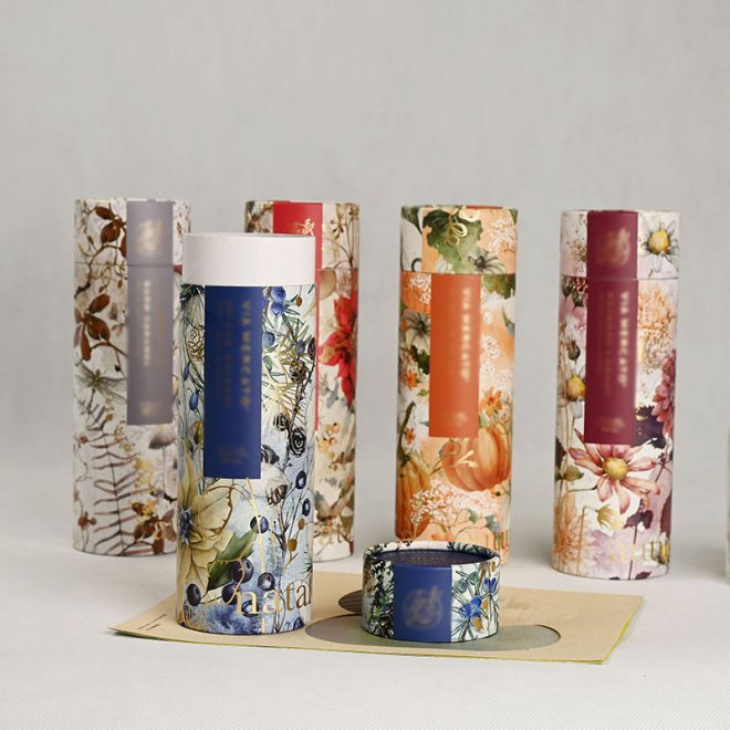 Custom Printed Cardboard Tubes for Incense Sticks Packaging 
