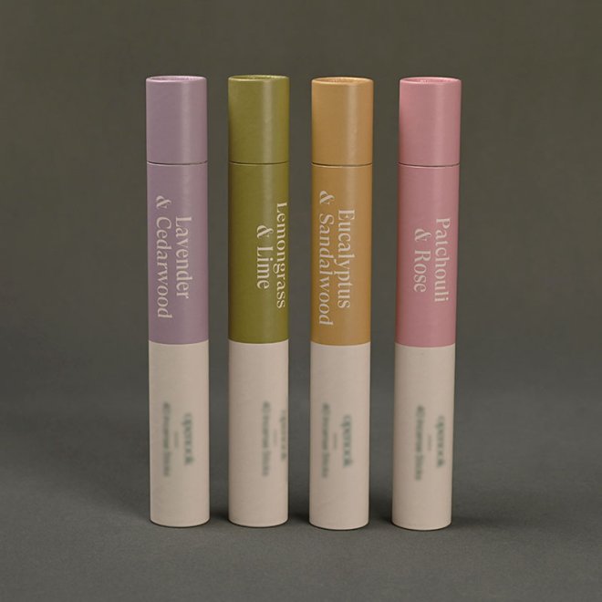 Custom Printed Cardboard Tubes for Incense Sticks Packaging 