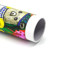 FSC Kraft Paper Tube For Chocolate Biscuits Sweets