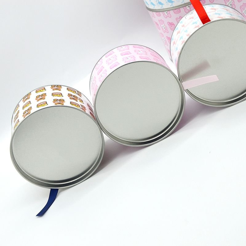 Food Grade Paper Cans For Nuts Cookies 
