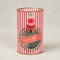 Food Grade Paper Canister with Window for Sugar Sweet Chocolate