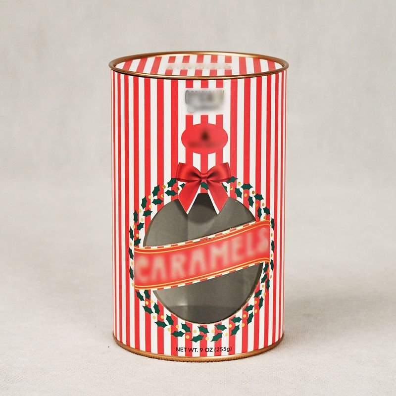 Food Grade Paper Canister with Window for Sugar Sweet Chocolate