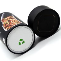 Food Grade Paper Tube Packaging For Nuts Snack Food