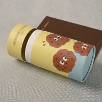 Kraft Round Gift Box For Nuts Biscuits Chocolate