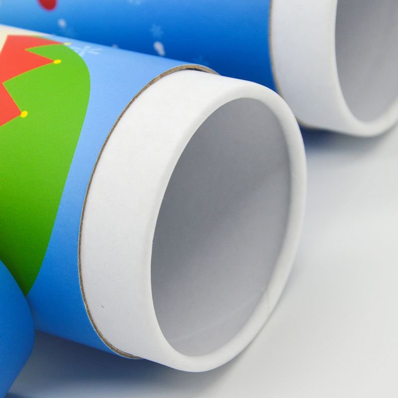 Recycled Paper Tube For Chocolate Snack Biscuit