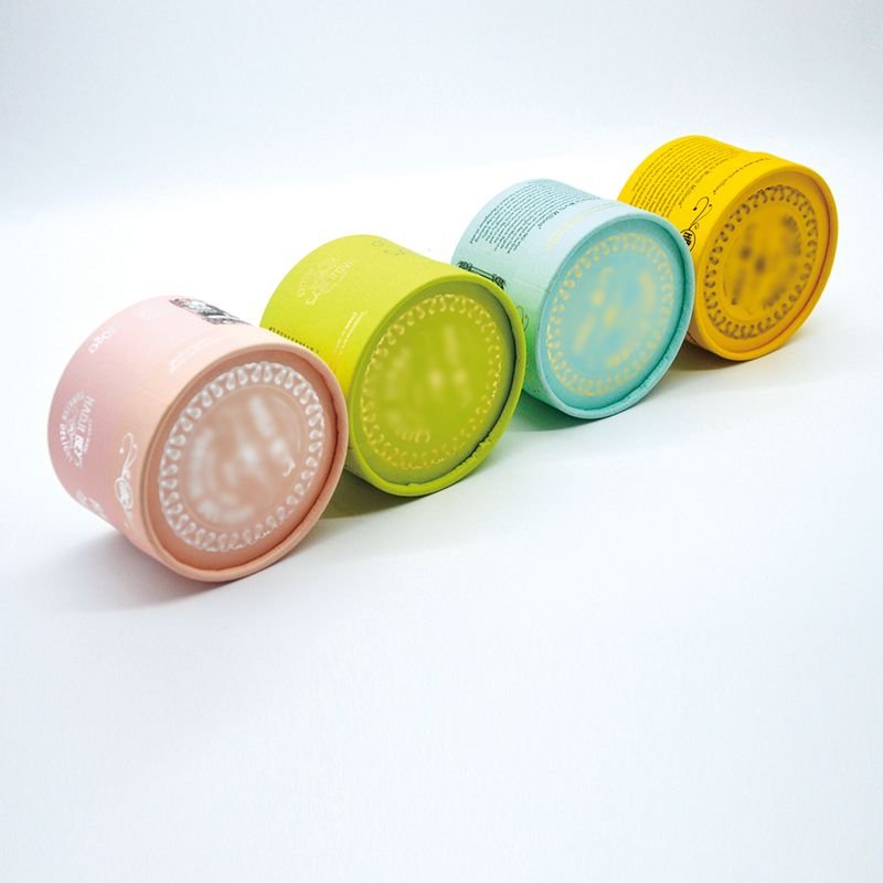 Flat Open Paper Cans For Wax Chocolate Candle
