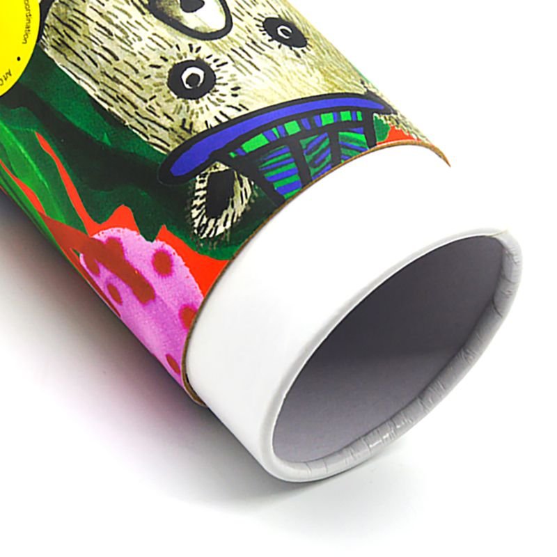 FSC Kraft Paper Tube For Chocolate Biscuits Sweets