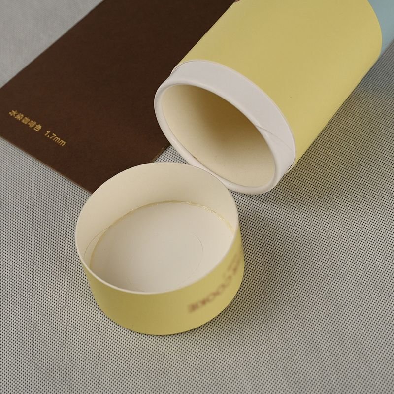 Kraft Round Gift Box For Nuts Biscuits Chocolate