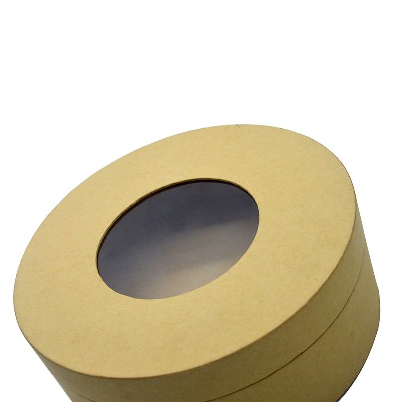Cylinder Paper Boxes With Window