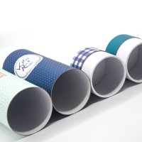 Luxury Paper Tube For Candle Perfume Essential Oil Bottle