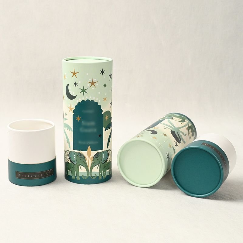 Biodegradable Paper Tube For Sea Salt Tea Coffee