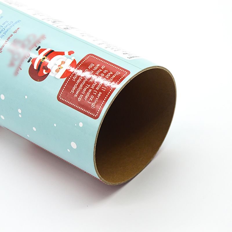 Metal Lid Paper Canister For Coffee Pet Food