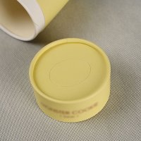 Kraft Round Gift Box For Nuts Biscuits Chocolate