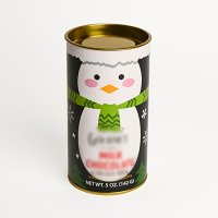 Custom Paper Canister For Candy Chocolate