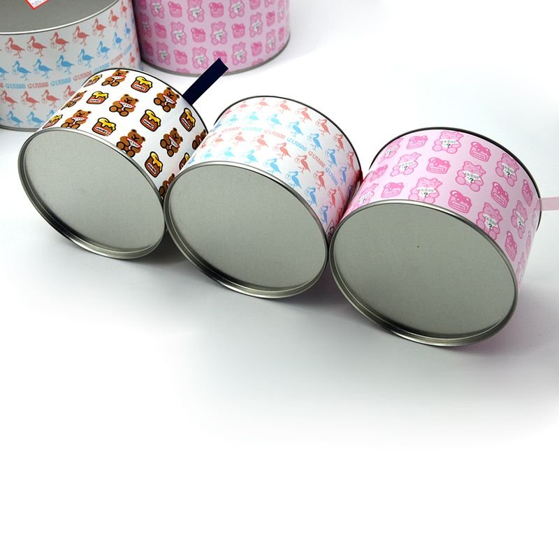 Food Grade Paper Cans For Nuts Cookies 