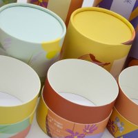 Custom Paper Tube For Candy Sweet Biscuit