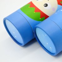 Recycled Paper Tube For Chocolate Snack Biscuit