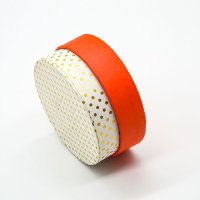 Food Grade Round Paper Box For Chocolate Biscuit