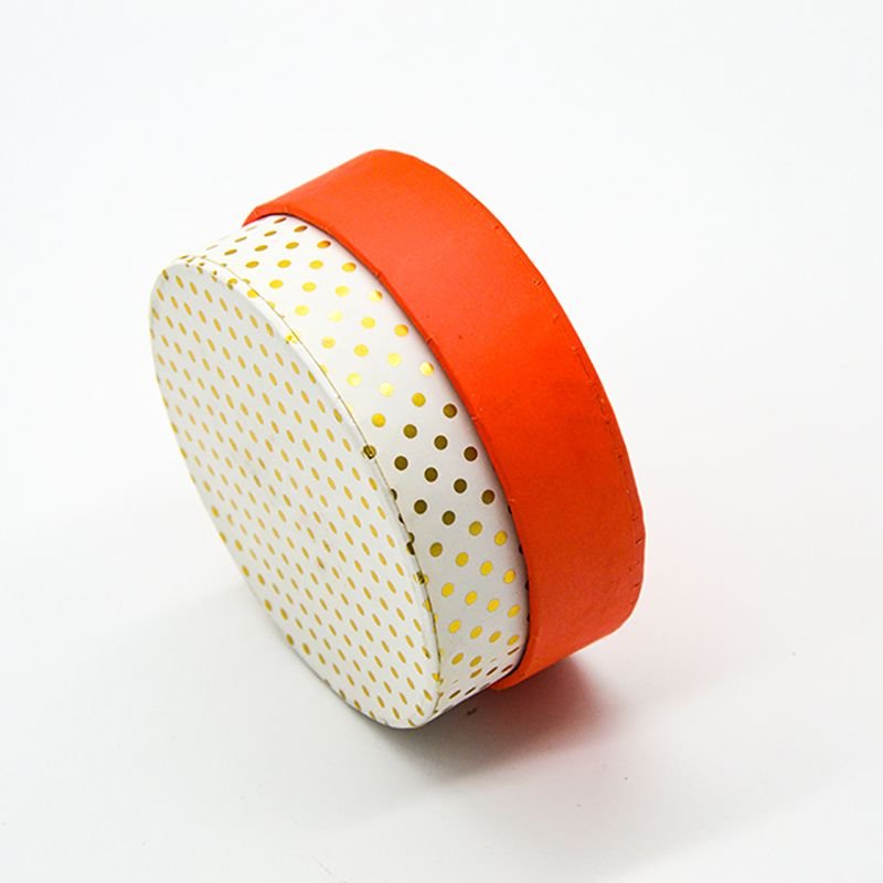Food Grade Round Paper Box For Chocolate Biscuit