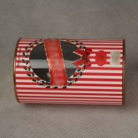 Food Grade Paper Canister with Window for Sugar Sweet Chocolate