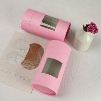 FSC Paper Tube With Window For Chocolate Candy Cookies