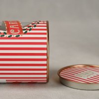 Food Grade Paper Canister with Window for Sugar Sweet Chocolate