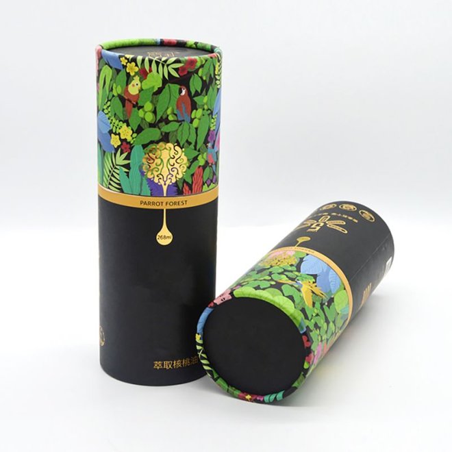 Plastic Free Paper Tube For Essential Oil Cosmetic Perfume