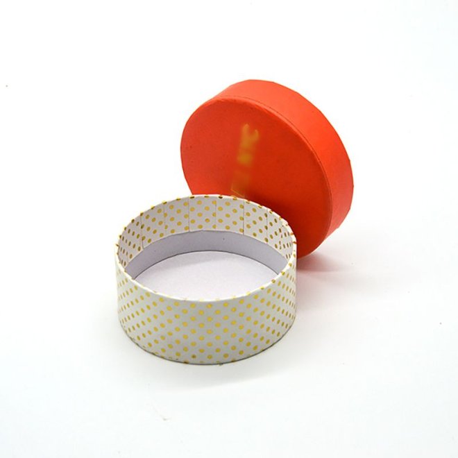 Food Grade Round Paper Box For Chocolate Biscuit