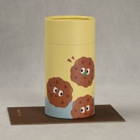 Kraft Round Gift Box For Nuts Biscuits Chocolate