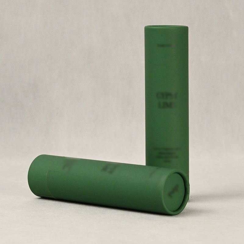 Plastic Free Paper Tube For Pencil Lip Balm Incense
