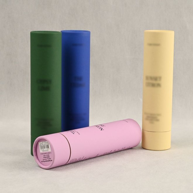 Luxury Paper Tube for Cosmetic Skincare Pencil Incense