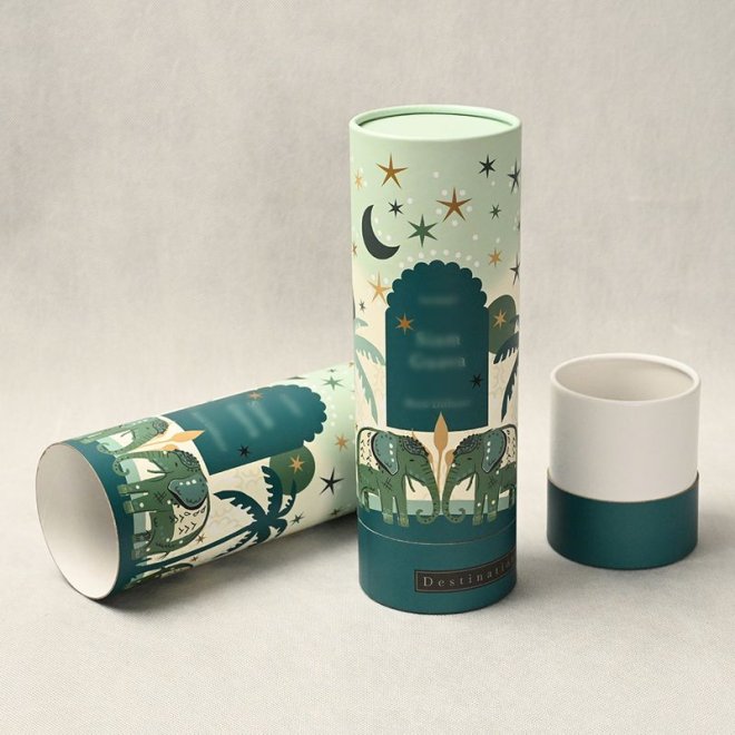 Biodegradable Paper Tube For Sea Salt Tea Coffee