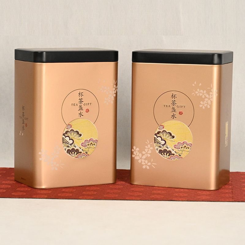 Tin Box Kraft Paper Bag for Tea