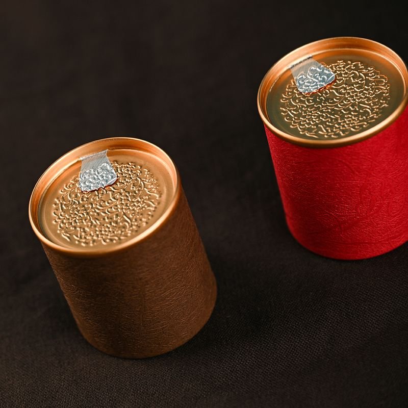 Airtight Paper Tube with EOE/POE Lid for Tea Coffee Bean