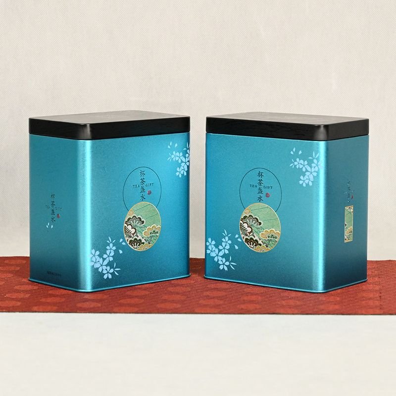 Custom Logo Tin Box Paper Bag for Tea