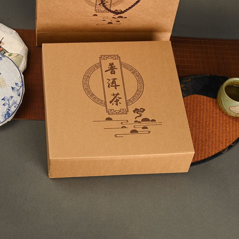 Kraft Paper Box & Paper Bag for Tea