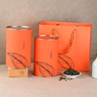 Tin Lid Paper Tube for Tea Coffee Bean Protein Powder
