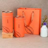 Tin Lid Paper Tube for Tea Coffee Bean Protein Powder