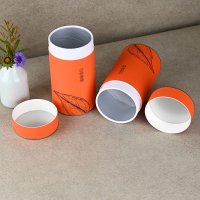 Tin Lid Paper Tube for Tea Coffee Bean Protein Powder