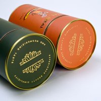 Airtight Paper Canister with Poe for Tea Coffee Protein Powder