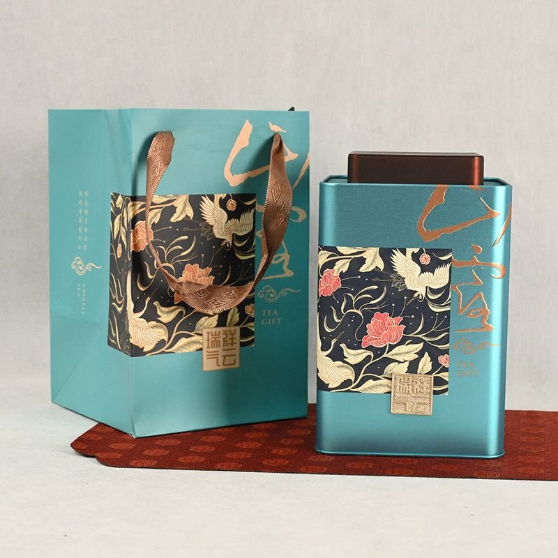 Tin Box Paper Bag for Tea