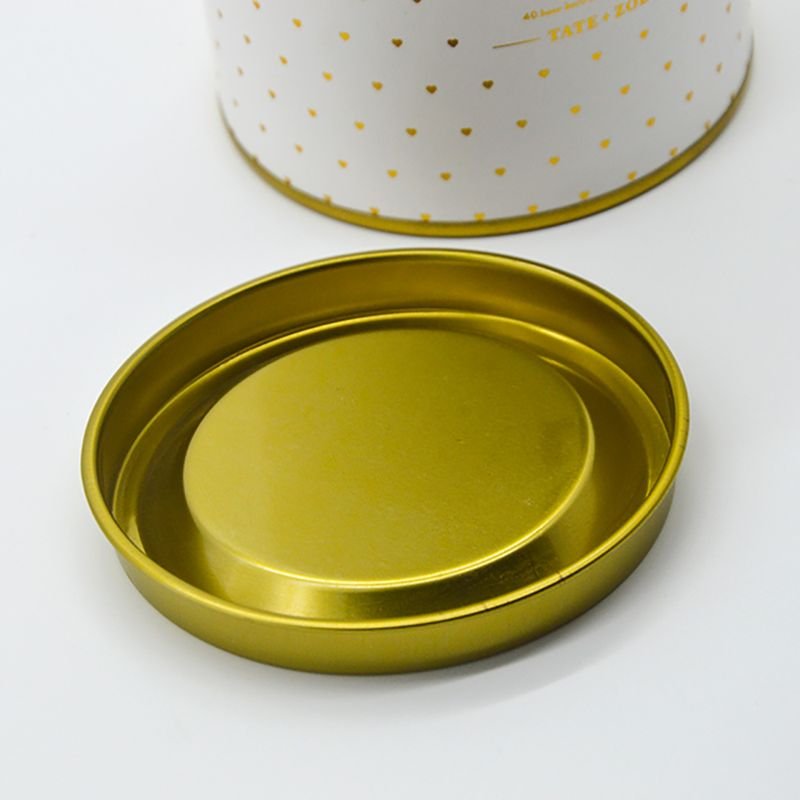Airtight Round Container for Candle Coffee Bean